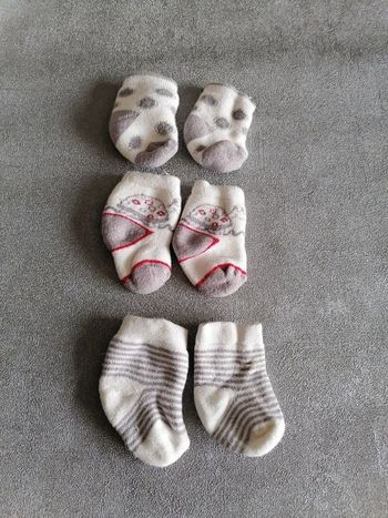 Lot de 3 paires de chaussettes