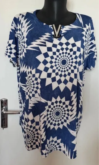 T-shirt bijoux femme L