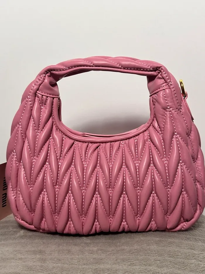 Sac à main miu miu rose - photo numéro 4