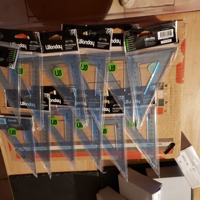 Equerres incassables Wonday Lot de 12 - photo numéro 2