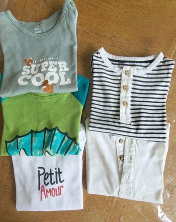 Lot de 5 t-shirts