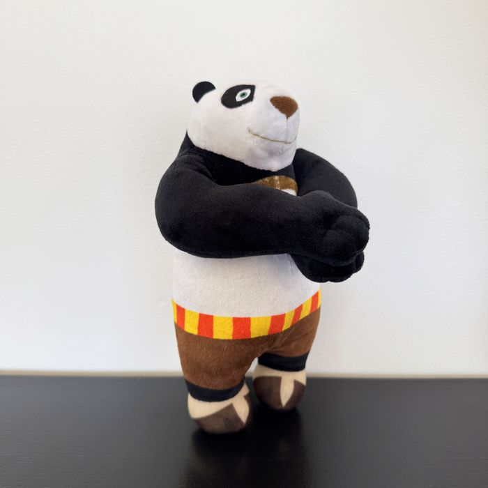 Maître Po Ping Peluche Kung Fu Panda Dreamworks Heroes - 20cm - photo numéro 7