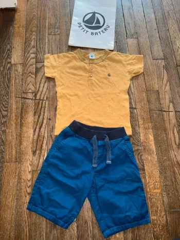 ensemble petit bateau 5 ans