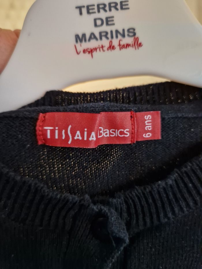Gilet noire Tissaia 6 ans - photo numéro 3