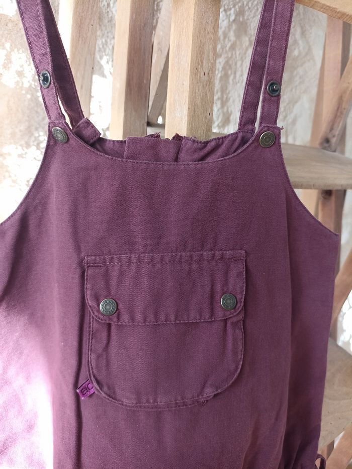 Robe violette petites bretelles Obaïbi 3 ans - photo numéro 6