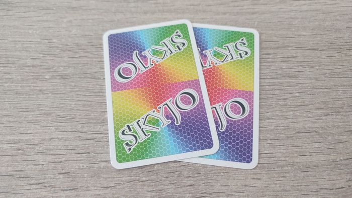 Lot x2 carte numéro 5 n°5 pièce détachée Skyjo jeu de société #E15 - photo numéro 2