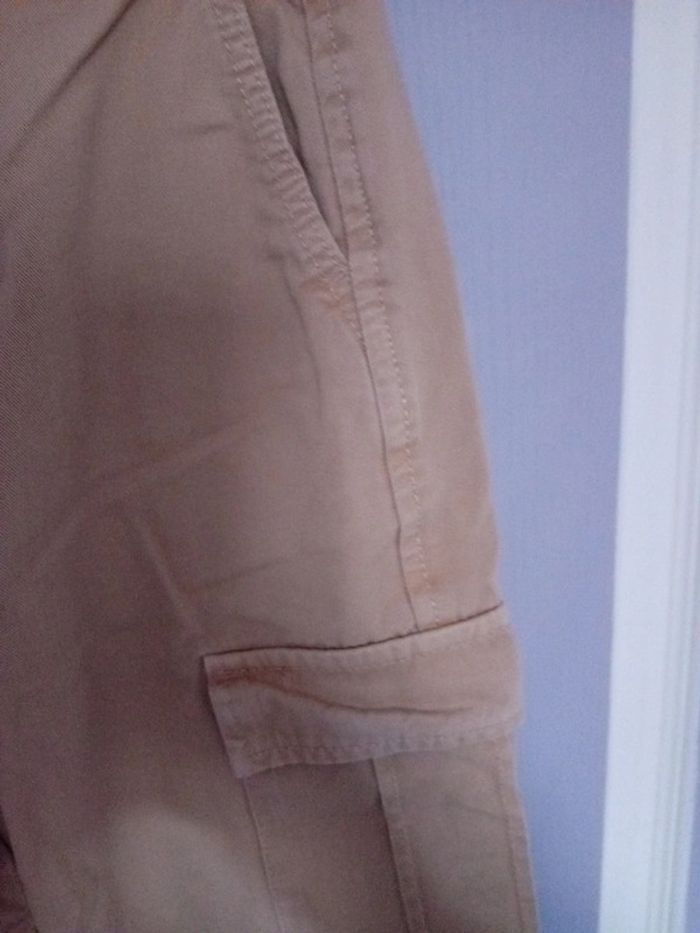 Straight cargo taille 32 beige - photo numéro 6