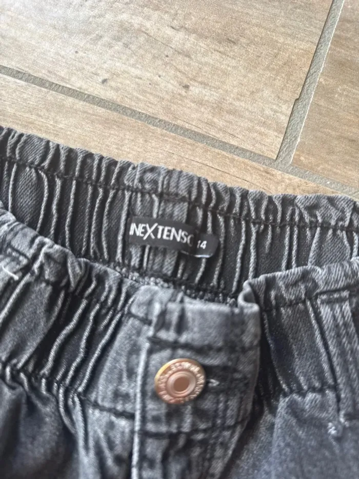 Short en jean noir fille été - photo numéro 4