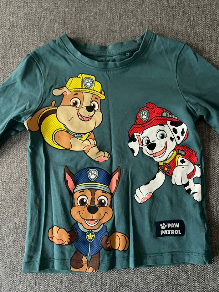 T-shirt manches longues Pat’ Patrouille garçon 3 ans - photo numéro 3