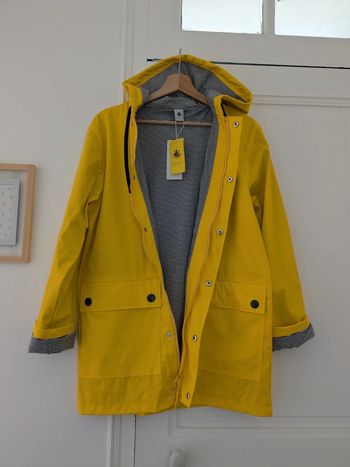 Ciré imperméable jaune Petit Bateau S