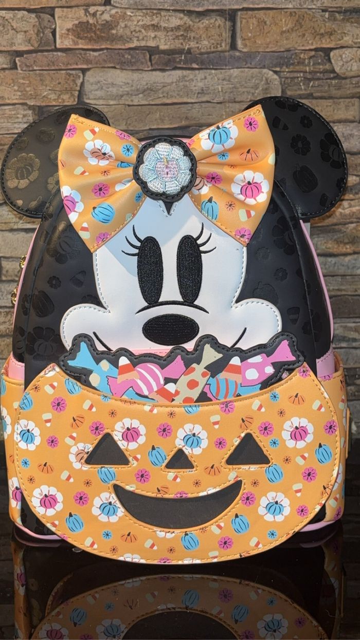 Sac à sos Loungefly Minnie Citrouille - photo numéro 2