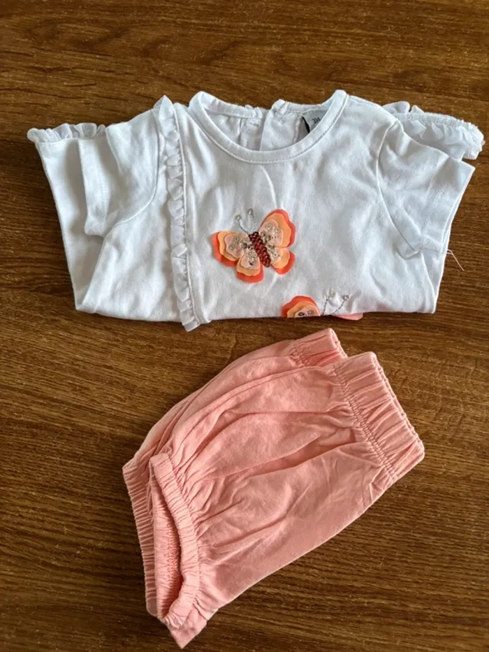 Ensemble été bébé fille