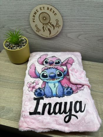 Protège carnet de santé stitch