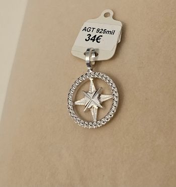 Pendentif  Étoile en argent 925 mil neuf