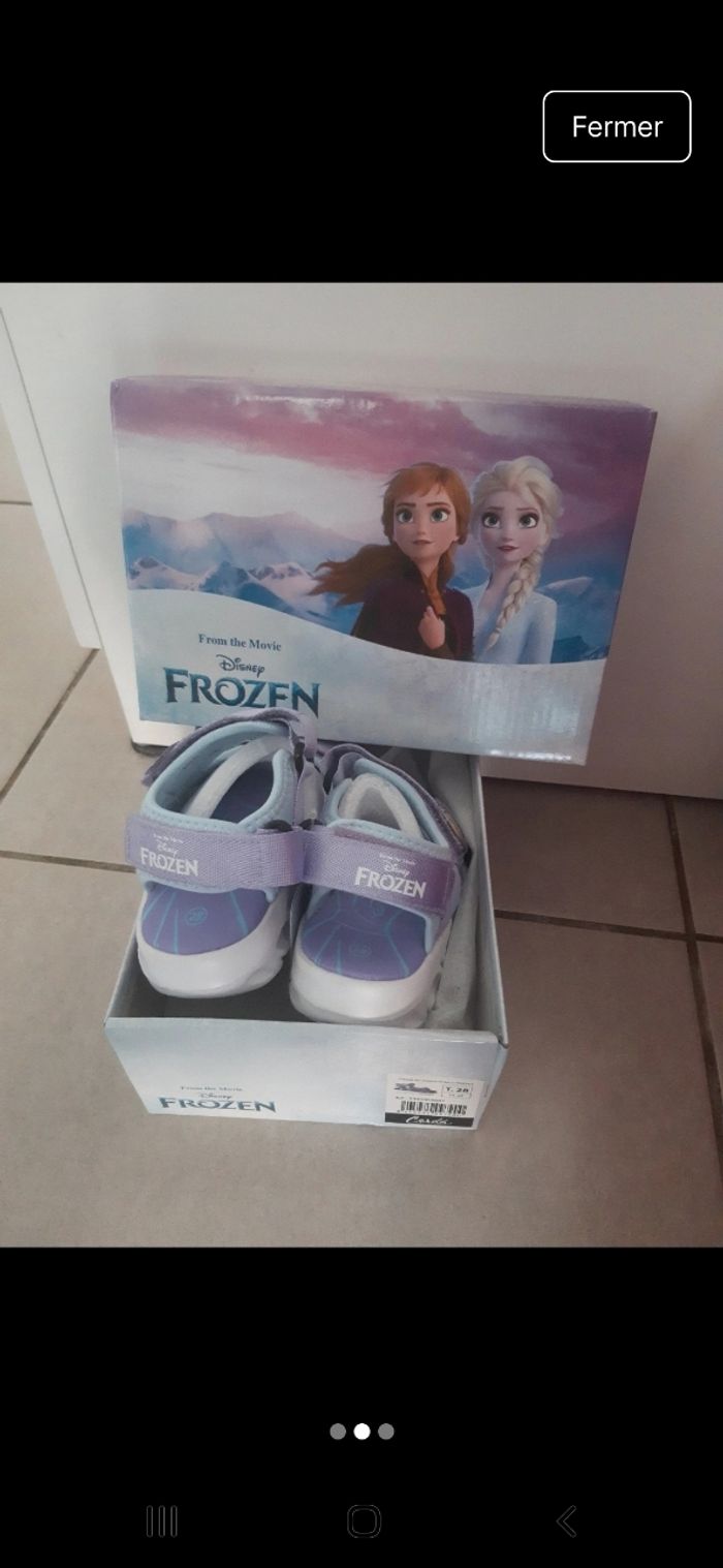 Sandale frozen - photo numéro 2
