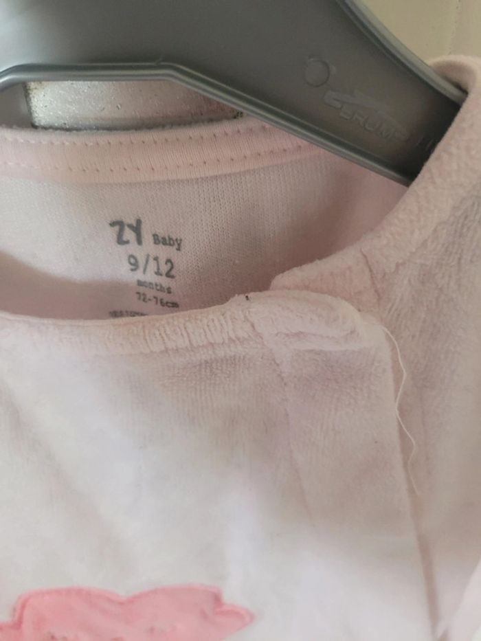 Pyjama dors bien manches longues marque Z taille 9/12mois. - photo numéro 2