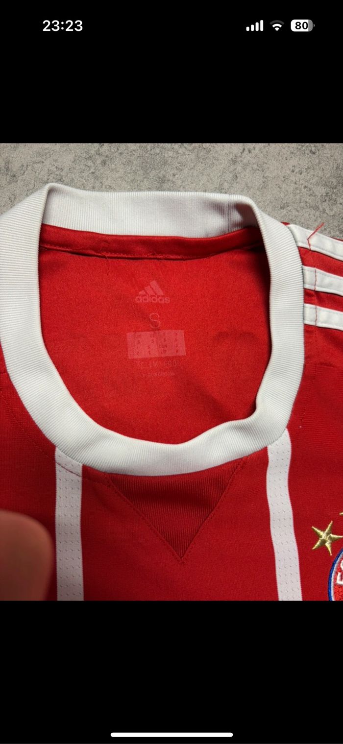 Maillot domicile Adidas du Bayern Munich année 2017/2018 - photo numéro 3