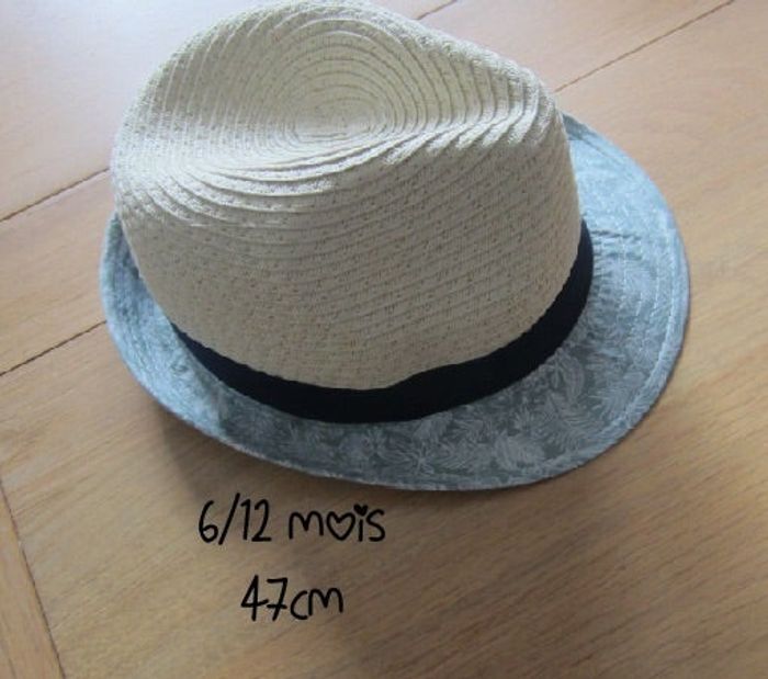 Chapeau neuf type panama