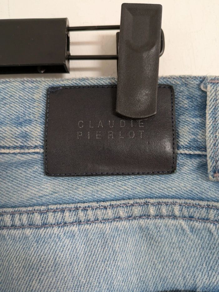 Jean boot cut bandes contrastantes Claudie Pierlot - photo numéro 7