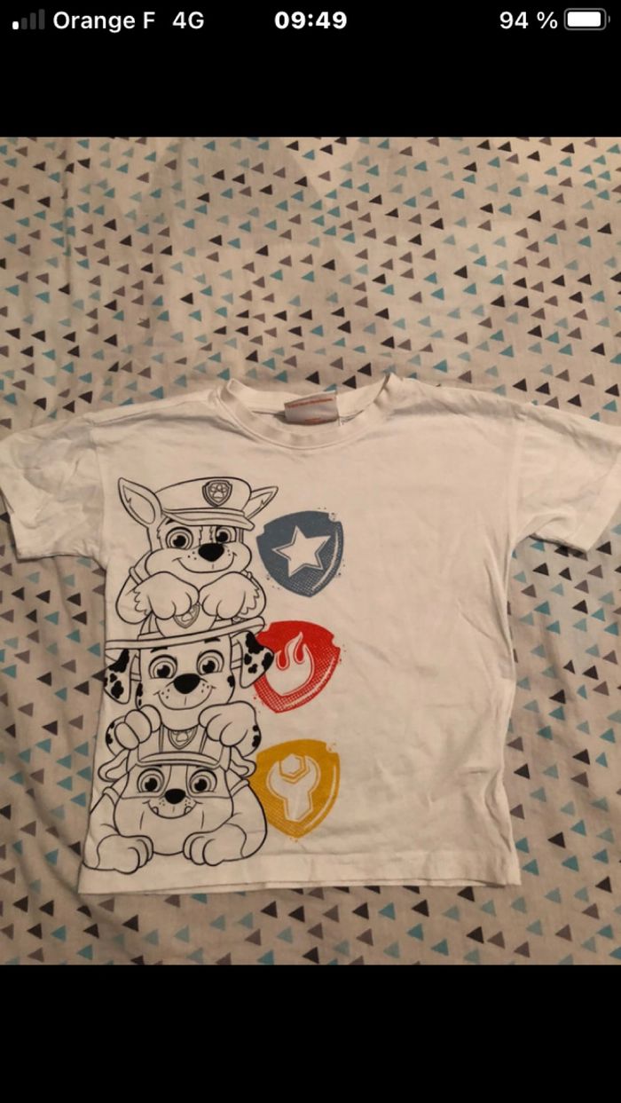 T-shirt 6 ans