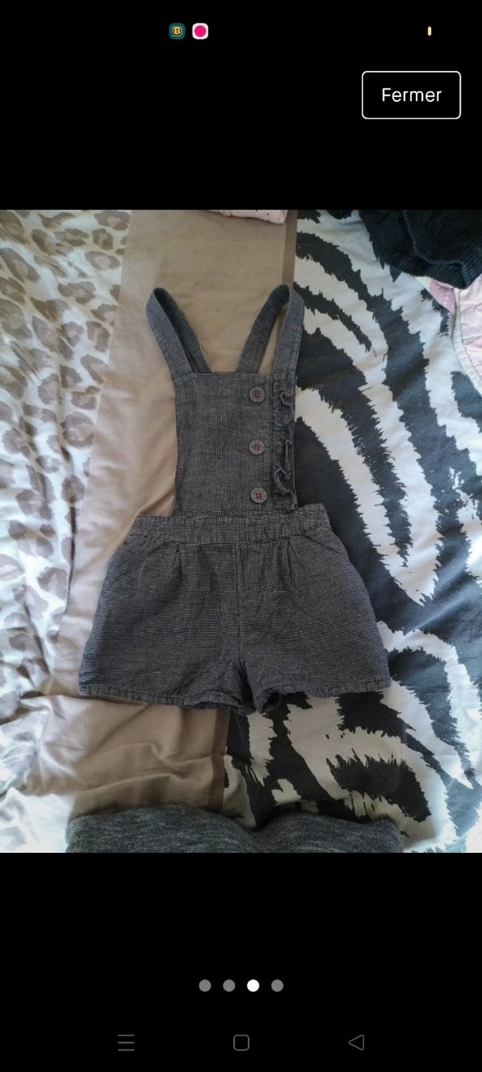 Lot de salopettes fille - photo numéro 4