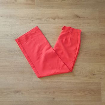 💜 Pantalon cigarette uni taille S 36 Cache Cache #emyfleury_36femme