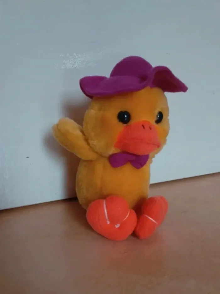 Jolie petite peluche carnard fizzy - photo numéro 2