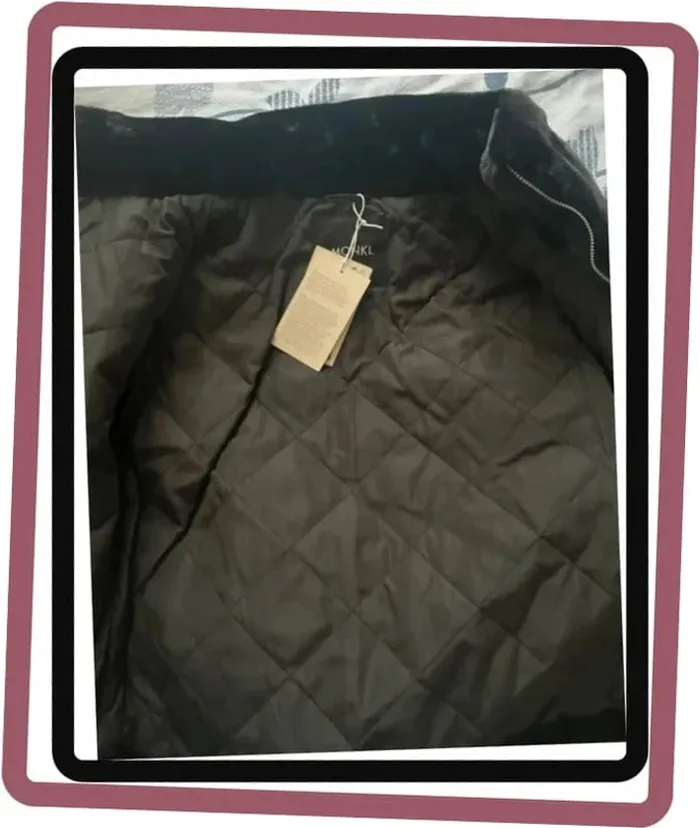 Très jolie veste coupe carrée en fausse fourrure ultra douce à fermeture éclair - T/ S Monki - photo numéro 11