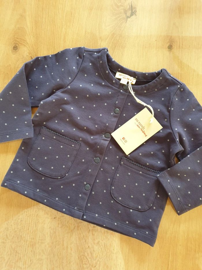 cardigan 12 mois