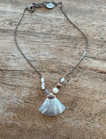 Collier nature en nacre