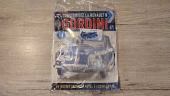 Fascicule complet scellé numéro 61 n°61 Renault R8 Gordini 1/8 1/8ème Eaglemoss Collections #D61