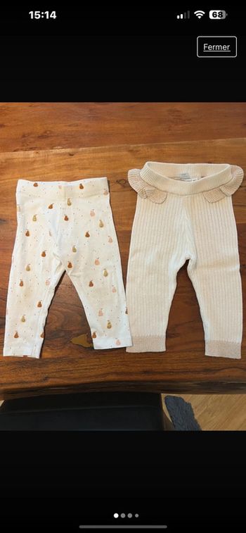 Legging fille 9 mois