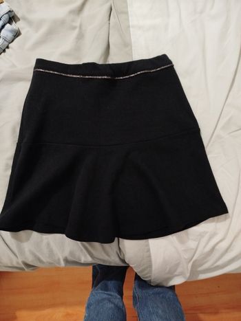 Jupe plissée noir taille 10 ans