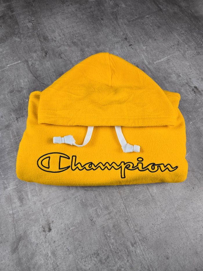 Veste polaire à capuche champion homme taille L - photo numéro 11