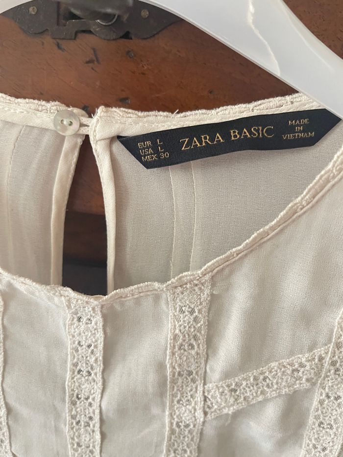 Blouse crème - photo numéro 4
