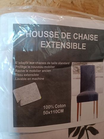 Housse de chaise