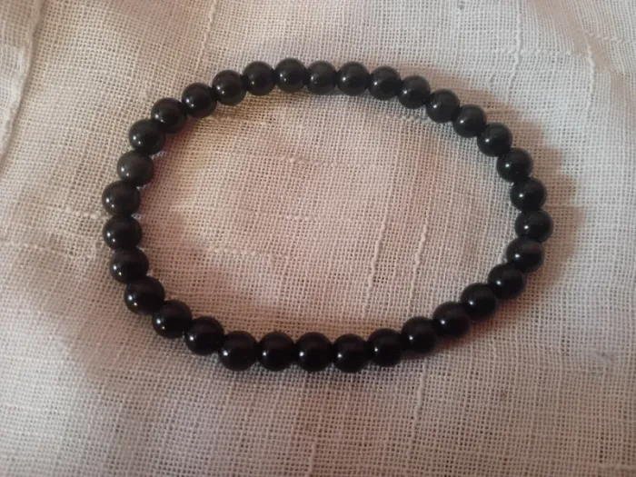 Bracelet en onyx véritable - photo numéro 2