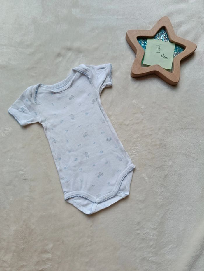 Lot bodies 3 mois Petit Bateau - photo numéro 7