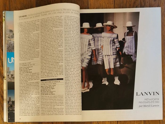 Ancien magazine marie claire 1983 N°367 vintage - photo numéro 6