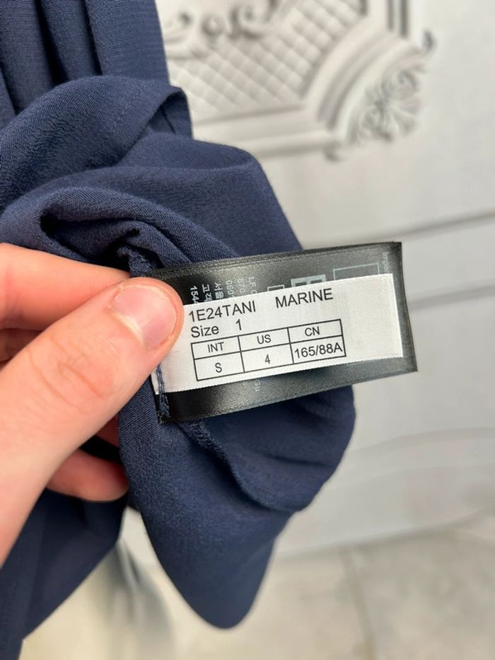 Robe longue Marine Ba&sh T1 / S neuve - photo numéro 8