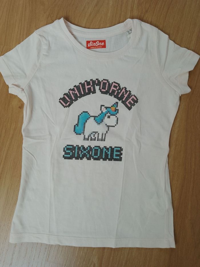 T-shirt fille 5/6 ans SixOne