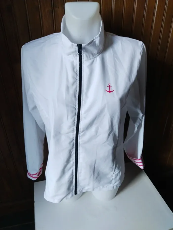 Jolie veste femme mi saison marque Grand voile taille 40