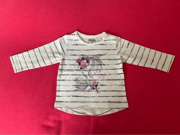 Blouse manches longues LCDP 6 mois - 68cm