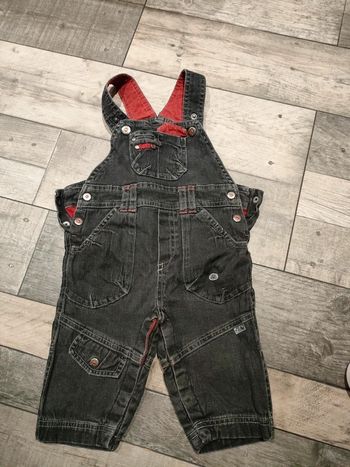 Salopette jean garçon 9 mois