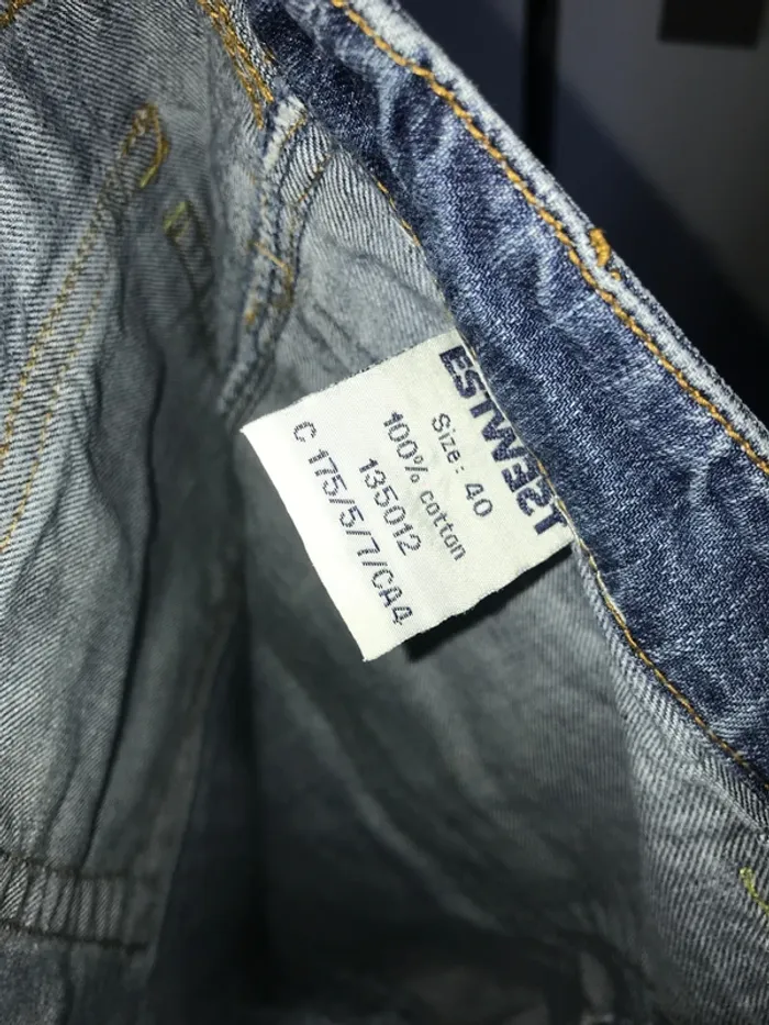 Jean Eastwest homme 📏40 effets usés et délavements vintage - photo numéro 10