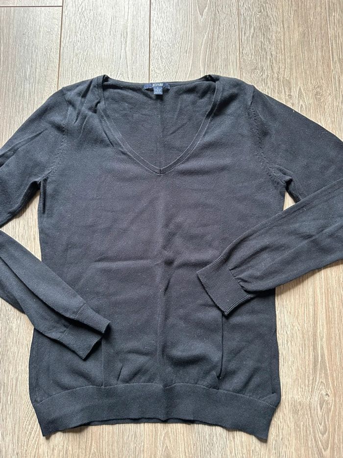 Pull femme noir kiabi