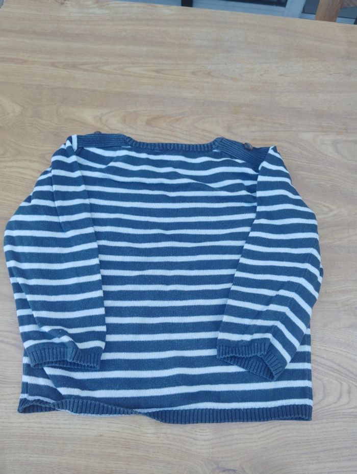 Pull marinière Kiabi 36 mois - photo numéro 2