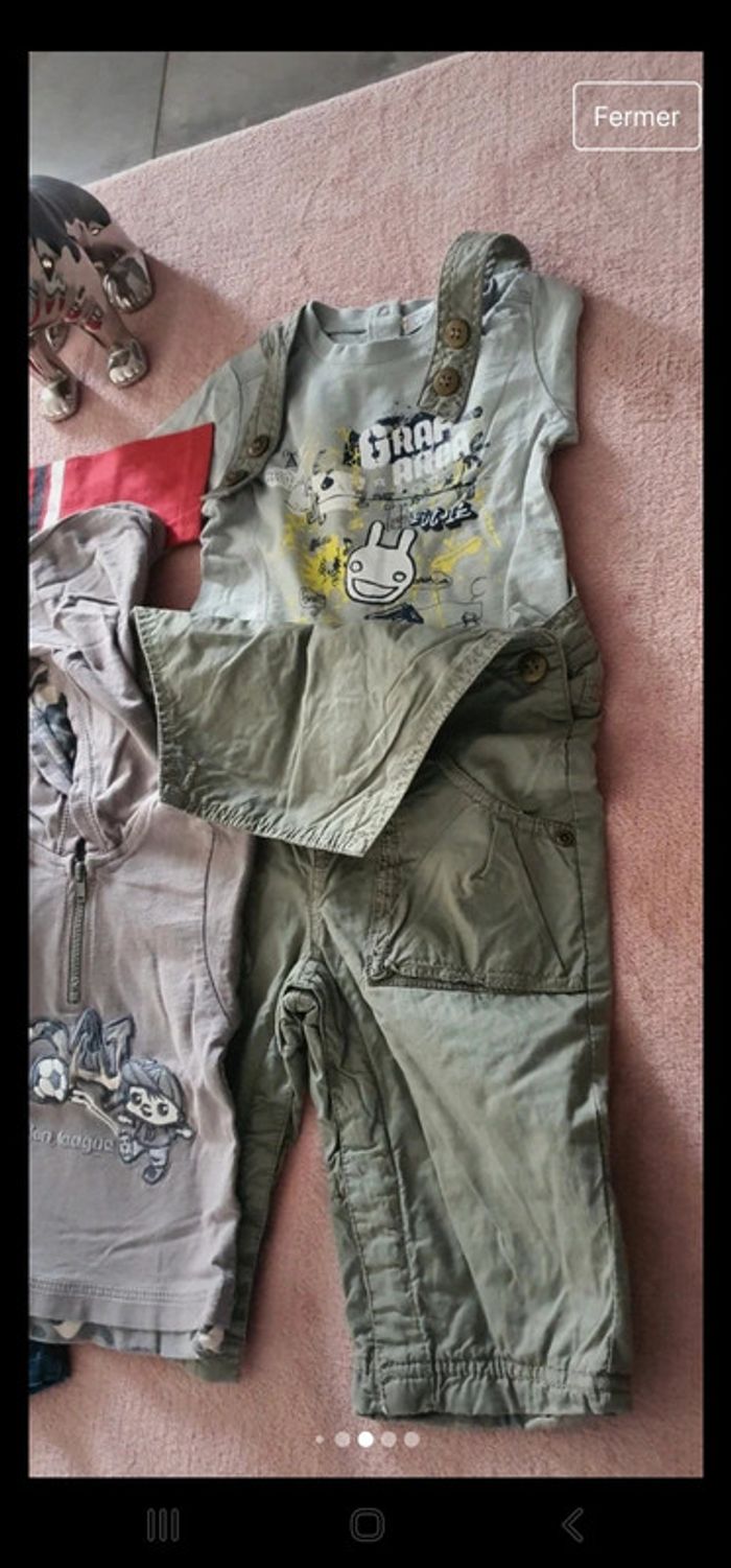 Vêtements bébé garçon 9 mois - Lot ou à l'unité - photo numéro 2