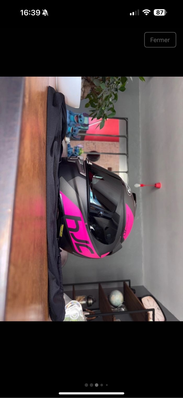 Casque femme hjc - photo numéro 4