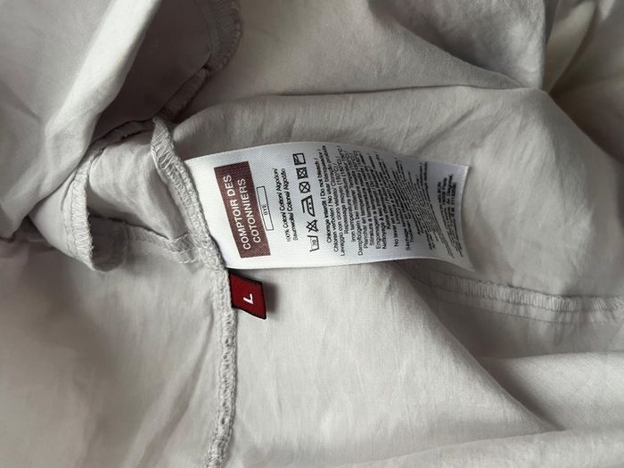 top à volant bleu et blanc - photo numéro 6